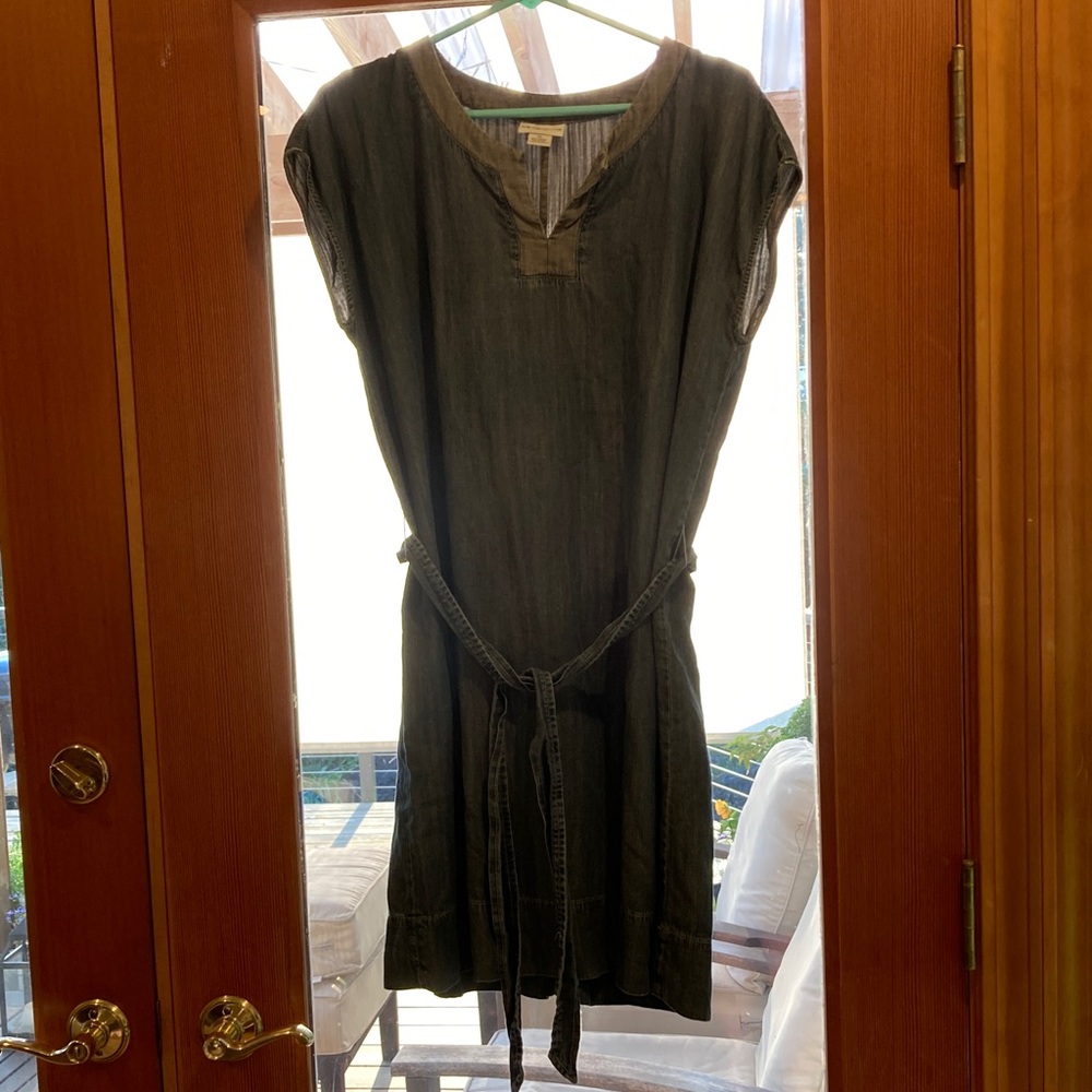 Liz Claiborne Navy Denim Dress